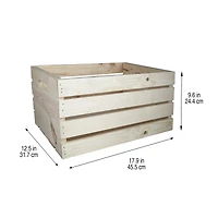 18" Wood Crate by Make Market®