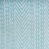 DII® Aqua Herringbone Stripe Throw