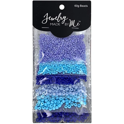 Jewelry Made By Me™ Shades of Blue Round Beads