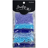 Jewelry Made By Me™ Shades of Blue Round Beads