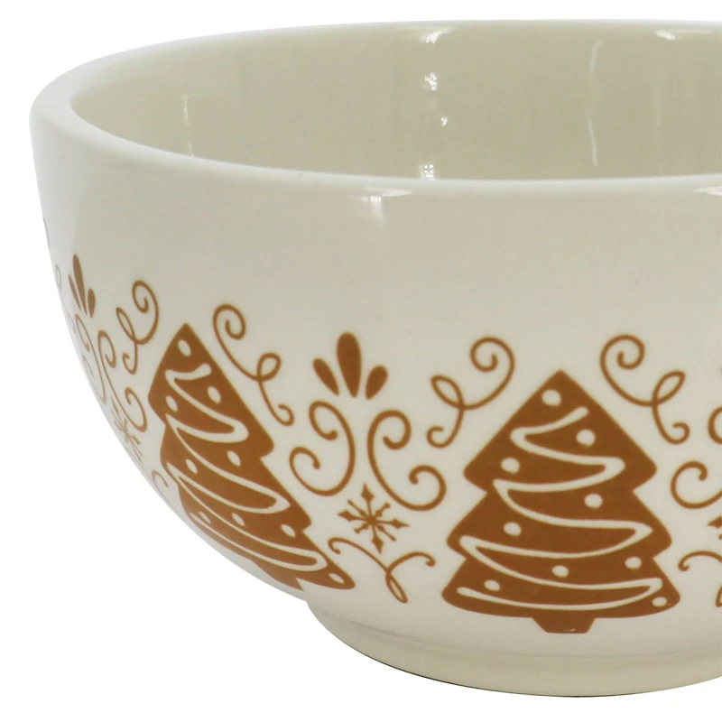 5" Gingerbread Tree Ceramic Bowl by Ashland®