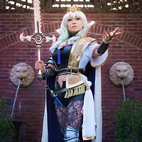 Cosplay by Yaya Han Gold 4-Way Stretch Pleather Fabric