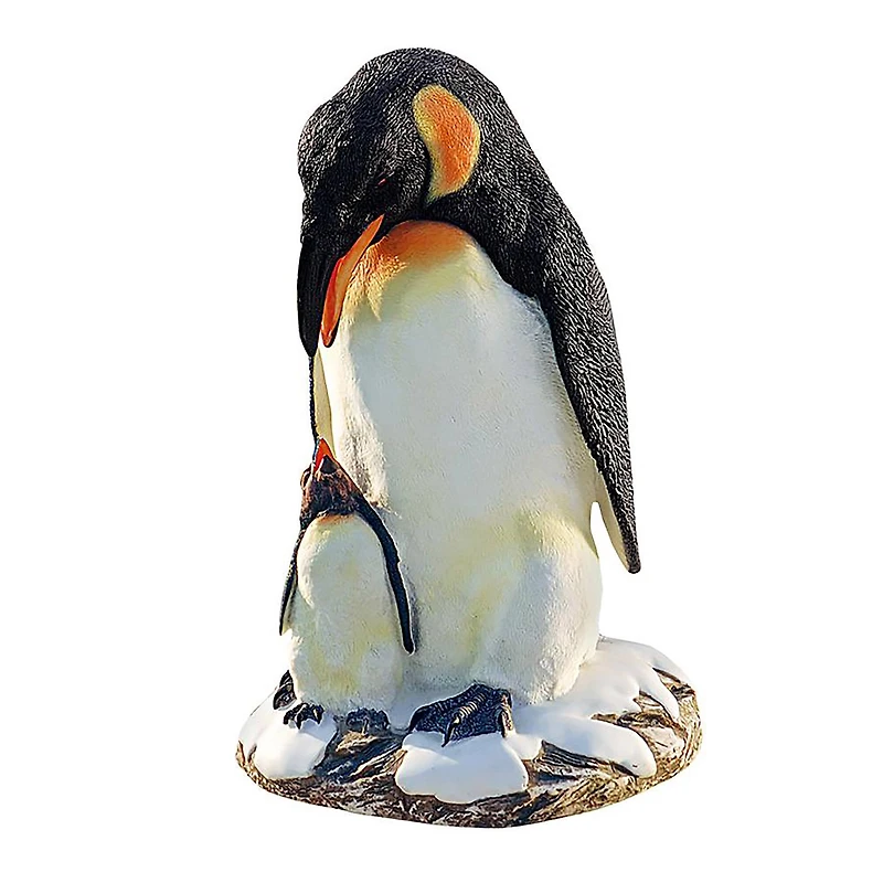 Design Toscano 19.5" Positively Penguins Sculpture