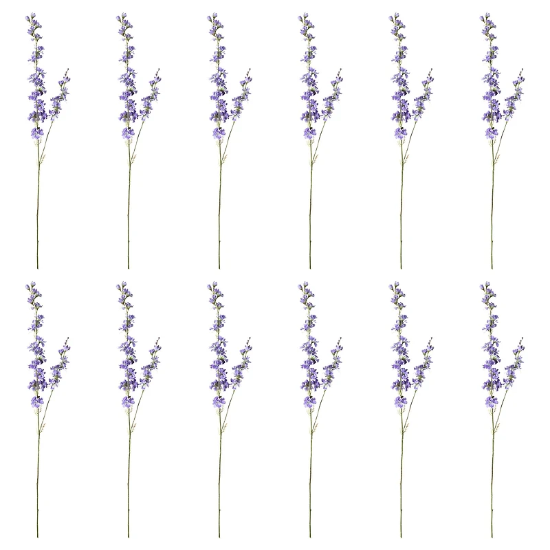 12 Pack: Lavender Wild Delphinium Spray by Ashland®