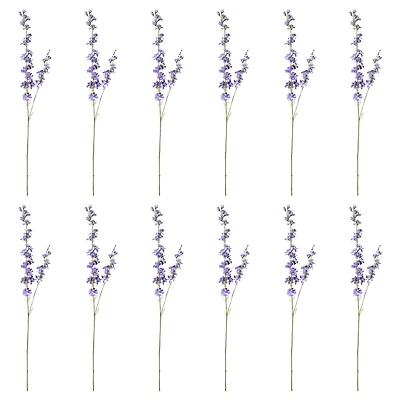 12 Pack: Lavender Wild Delphinium Spray by Ashland®