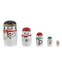 Mr. Christmas Nesting Snowman Family Set