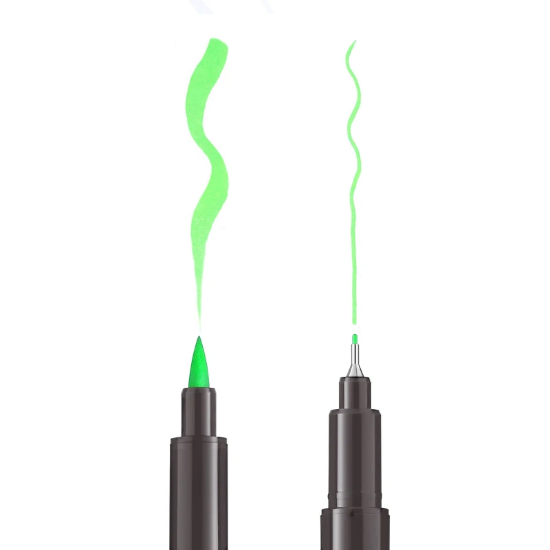 Dual Tip Fluorescent Fabric Ink Markers by Make Market®