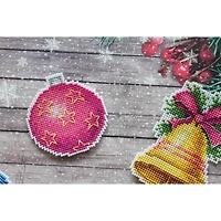 MP Studia Christmas Magnets Plastic Canvas Counted Cross Stitch Kit
