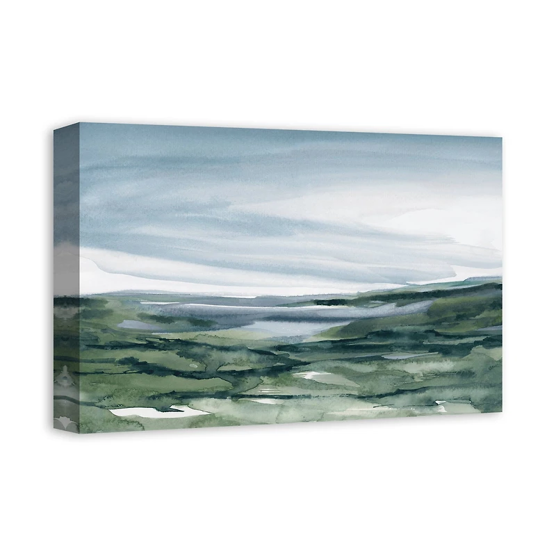 Abstracted Landscape 18" x 12' Canvas Wall Art