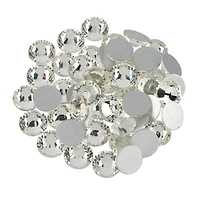 SS38 Clear Round Flatback Glass Rhinestones, 432ct. by Bead Landing™