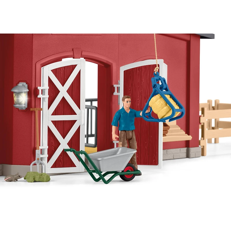 Schleich Farm World Red Barn Playset
