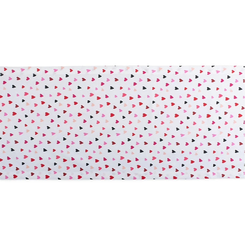 DII® 72" Confetti Hearts Print Table Runner