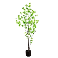 5ft. Potted Artificial Minimalist Enkianthus Tree