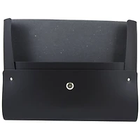 JAM Paper Italian Leather Snap Closure Portfolio