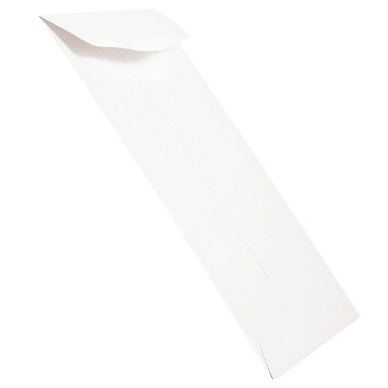 JAM Paper 3.5" x 6.5" White Coin Business Envelopes