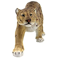 Design Toscano 10" Silent Pursuer Spotted Leopard Garden Statue