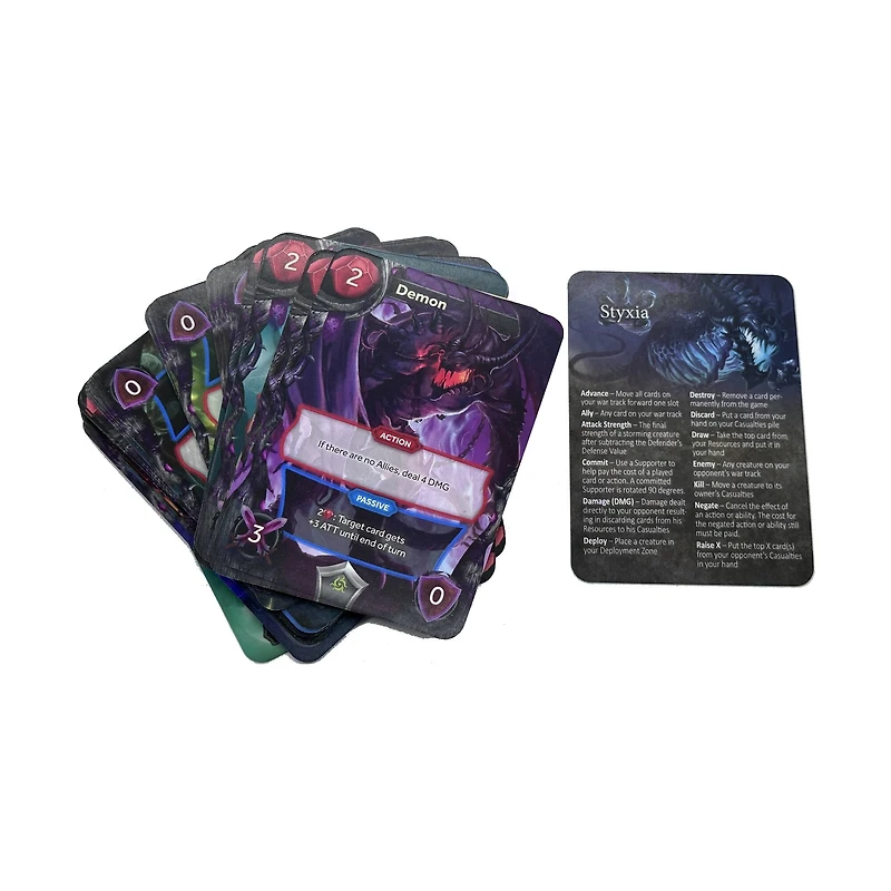 SiegeStorm: Styxia Faction Deck