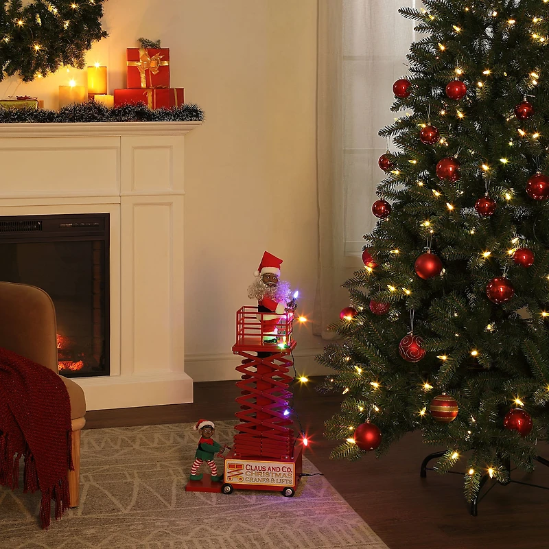 4ft. Animated & Musical Santa's Lift