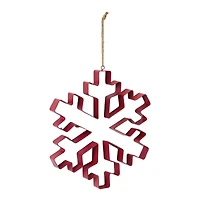 10.5" Snowflake Cookie Cutter Ornament Set