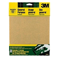 20 Packs: 5 ct. (100 total) 3M® Assorted General Purpose Sandpaper