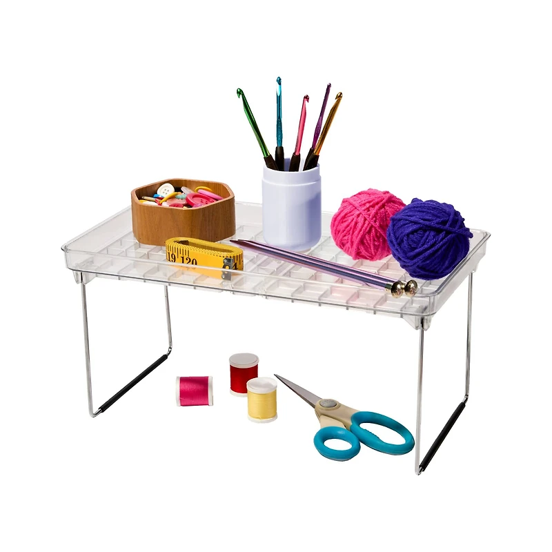 madesmart® Medium Clear Stacking Shelf