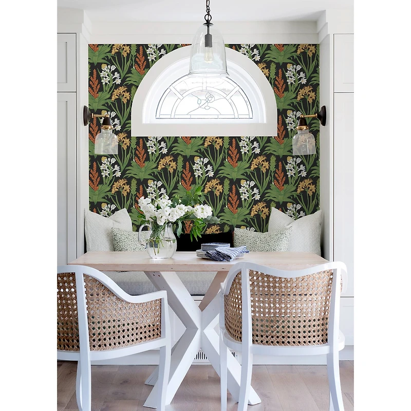 NuWallpaper Blooming Villa Peel & Stick Wallpaper