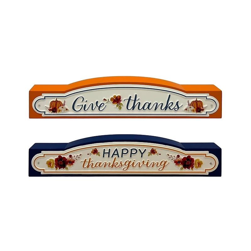 Assorted 13.75" Thanksgiving Tabletop Sign, 1pc. by Ashland®