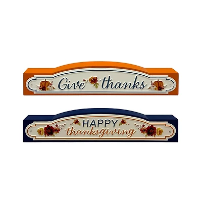 Assorted 13.75" Thanksgiving Tabletop Sign, 1pc. by Ashland®