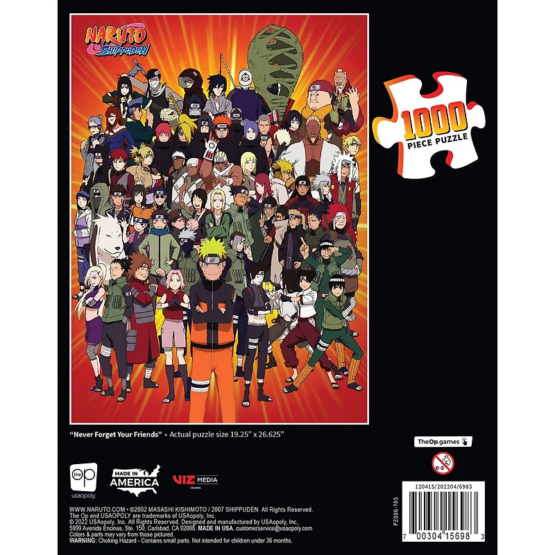 USAopoly™ Naruto Never Forget Your Friends 1,000 Piece Puzzle