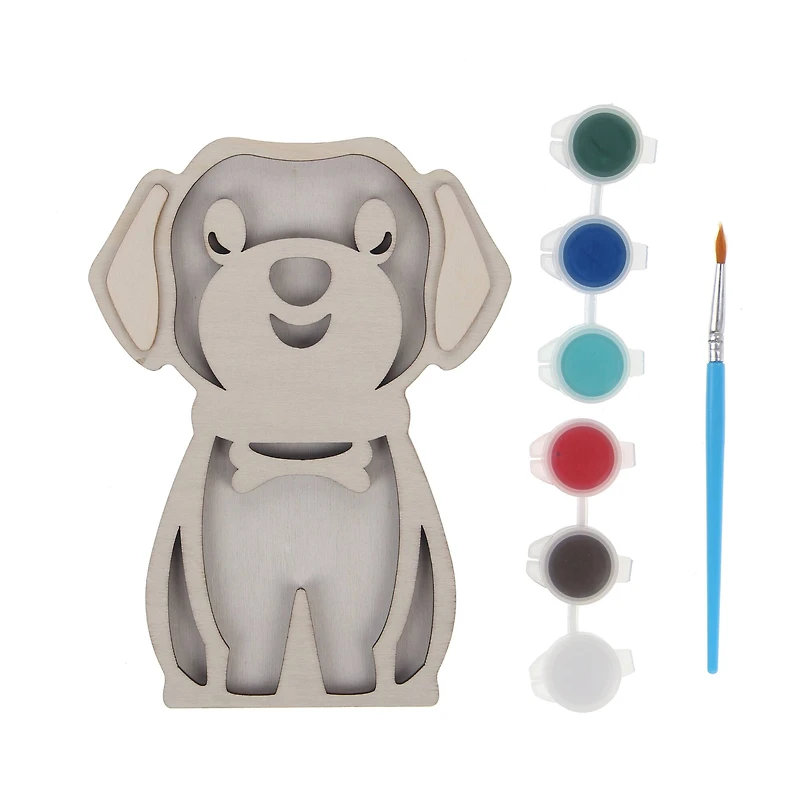 Dog Layered Wood Craft Kit by Creatology™
