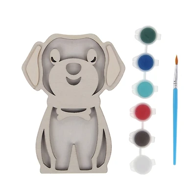 Dog Layered Wood Craft Kit by Creatology™