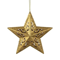 5.75" Gold Filigree Star Ornament