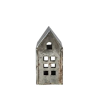 Hello Honey® 6.25" Antique Pewter Finish Metal House