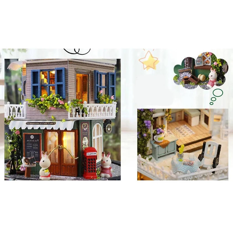 Wizardi Miniature Roombox: Look for a Star Dollhouse Kit