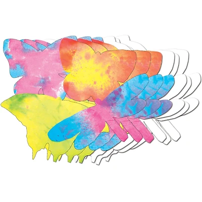Roylco® Color Diffusing Paper Butterflies, 3 Packs of 48