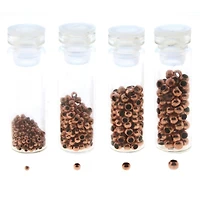 The Beadsmith® Assorted Copper Plated Crimp Beads, 600ct.