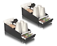 Mind Reader Black Single Serve Coffee Pod Organizer, 2ct.
