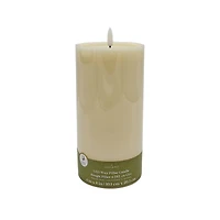4" x 8" LED Wax Pillar Flickering Candle by Ashland
