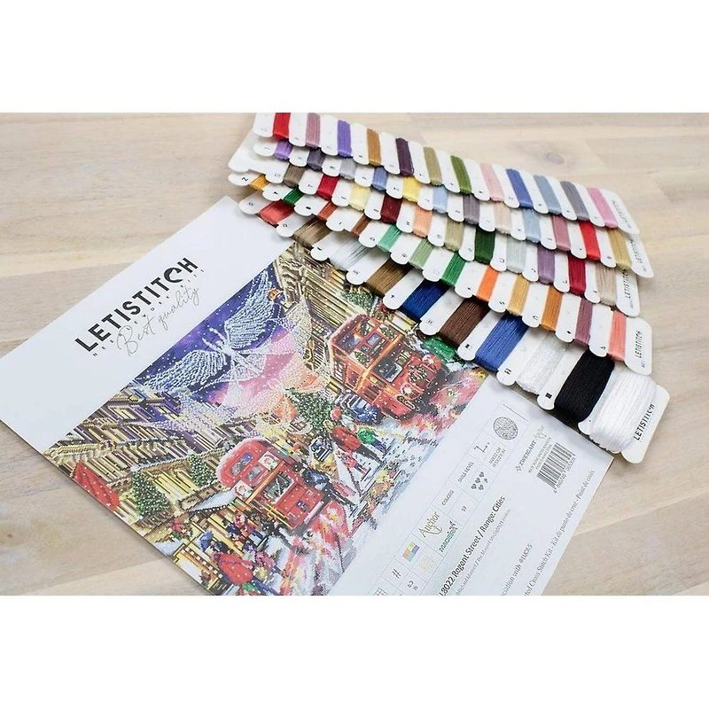 Letistitch Regent Street/Range: Cities Counted Cross Stitch Kit