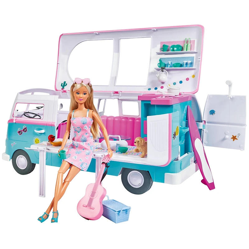 Simba Steffi LOVE Hawaii Camper Playset