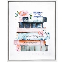 12" x 15" Classic Romantic Literature Wall Art in White Frame by Ashland®