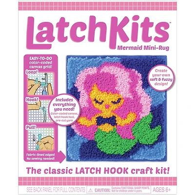 LatchKits™ Mermaid Mini Rug Kit
