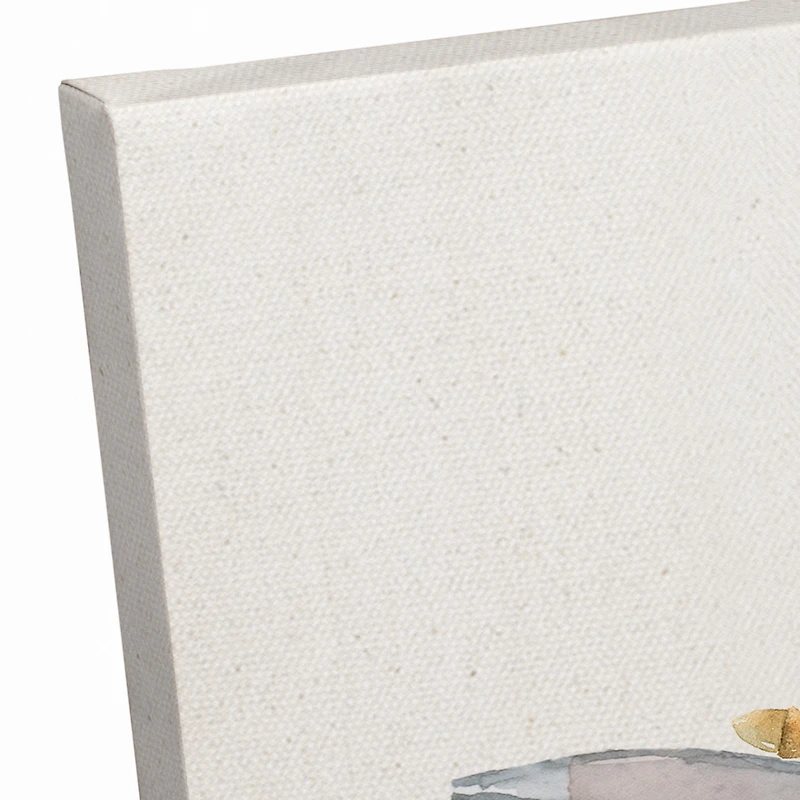 Autumn Cow Canvas Wall Art