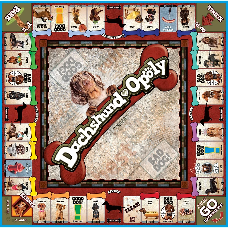 Late For The Sky Dachshund-Opoly™ Board Game
