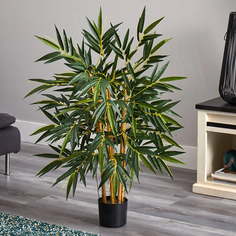 3ft. Potted Biggy Bamboo Silk Tree
