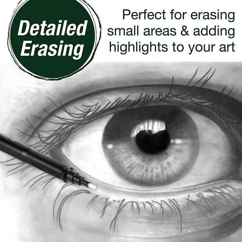 Faber-Castell Precision Eraser Pen Refills, 4ct.