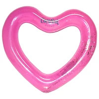 CocoNut Float 4ft. Pink Glitter Heart Pool Float