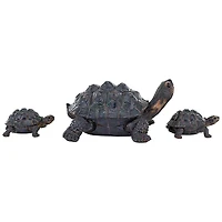 Design Toscano Turtle Tribe Garden Tortoise Family Statues Set