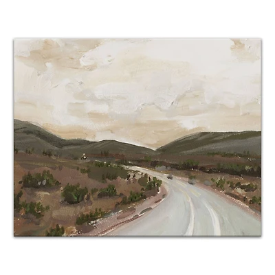Mountain Roads 20" x 16" Canvas Wall Art