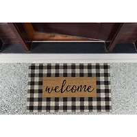 DII® Checkers Welcome Doormat